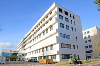 Außenansicht Neubau Klinikum Frankfurt Höchst